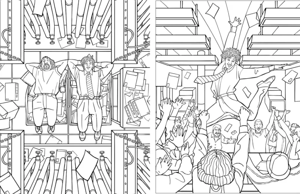 Elf - The Official Colouring Book Paperback Book