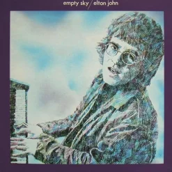 Elton John - Empty Sky LP Vinyl Record