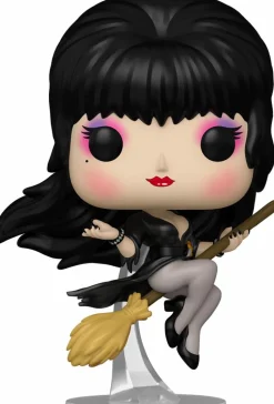 Elvira: Mistress of the Dark - Elvira on Broom Pop! Vinyl Figure