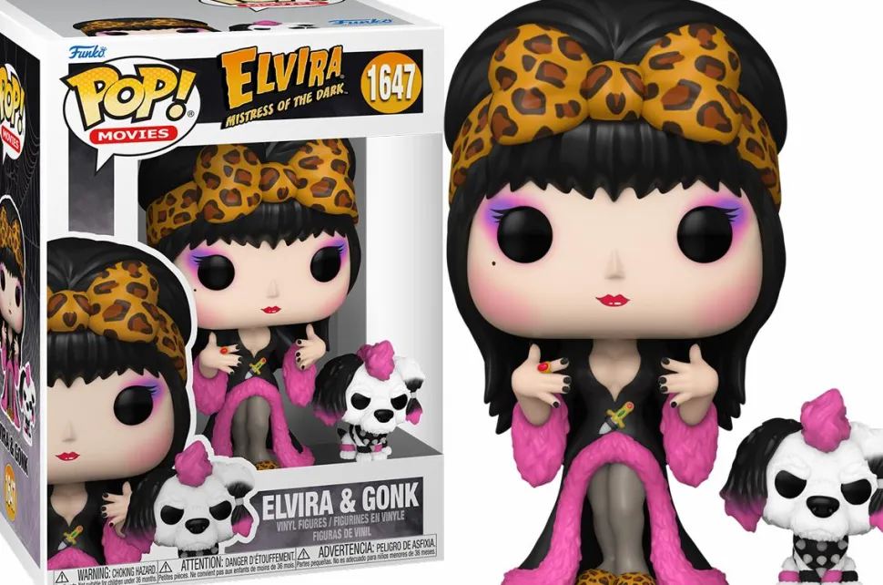 Elvira: Mistress of the Dark - Elvira & Gonk Pop! Vinyl Figure