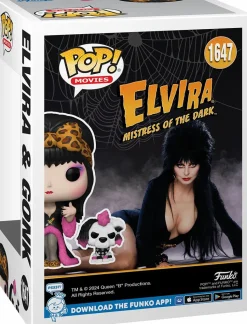 Elvira: Mistress of the Dark - Elvira & Gonk Pop! Vinyl Figure