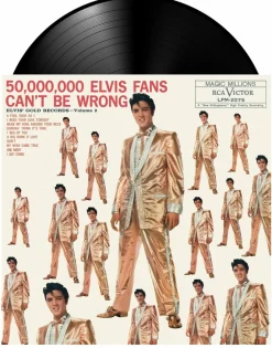 Elvis Presley - 50,000,000 Elvis Fans Can't Be Wrong: Elvis' Gold Records Volume 02 LP Vinyl Record