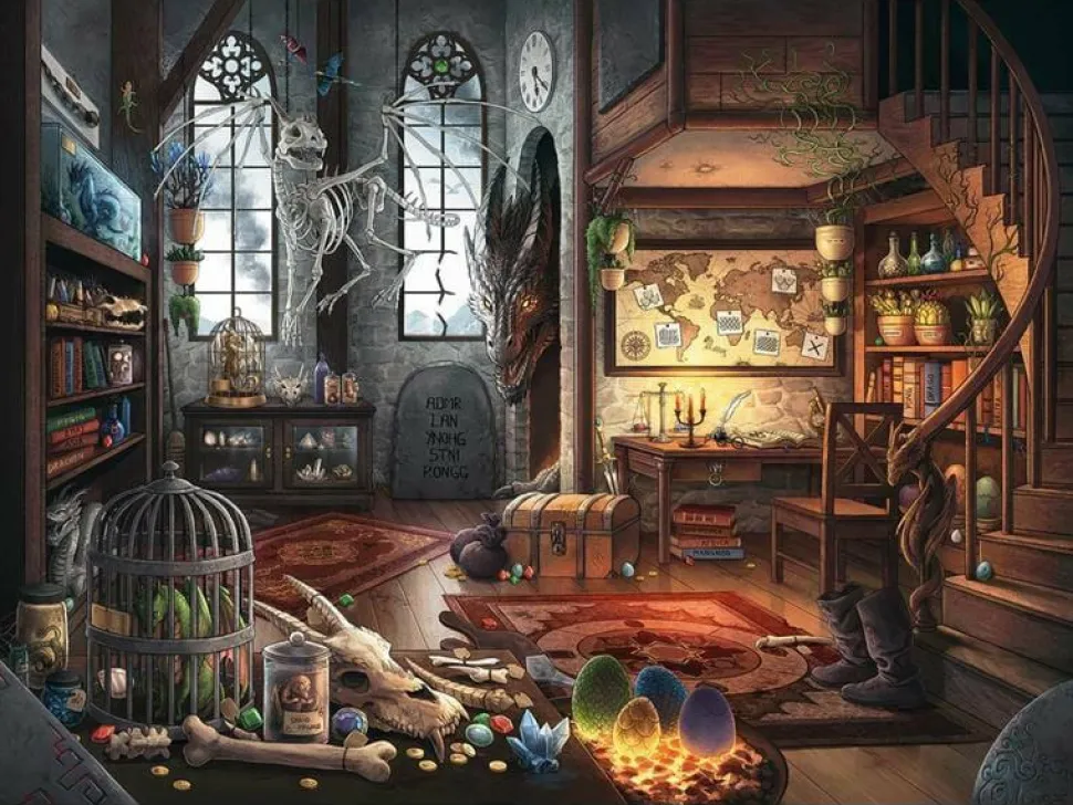 Escape Puzzle - Dragon Laboratory 759 Piece Jigsaw Puzzle