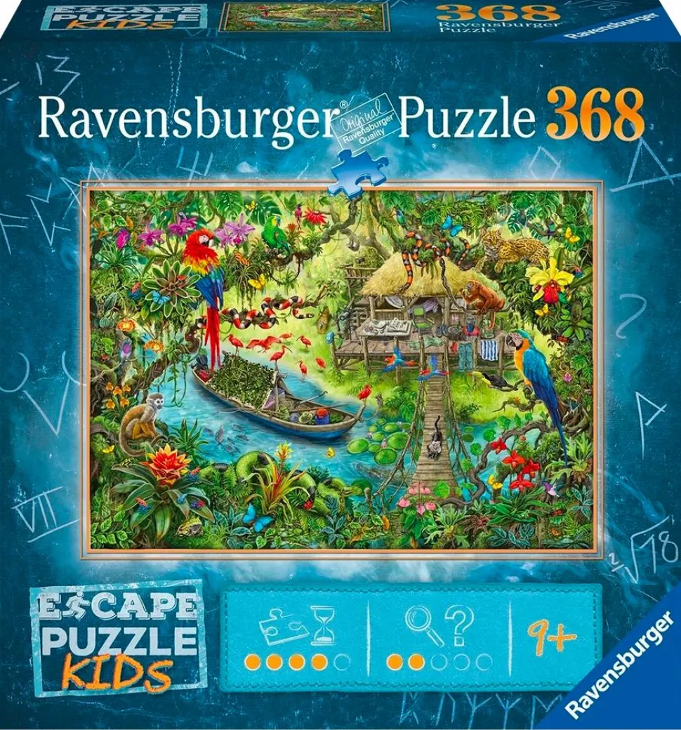 Escape Puzzle: Kids - Jungle Journey 368 Piece Jigsaw Puzzle