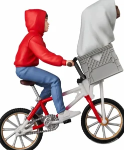 E.T. the Extra-Terrestrial - E.T. & Elliott with Bicycle Ultra Detail Figure UDF Vinyl Figure