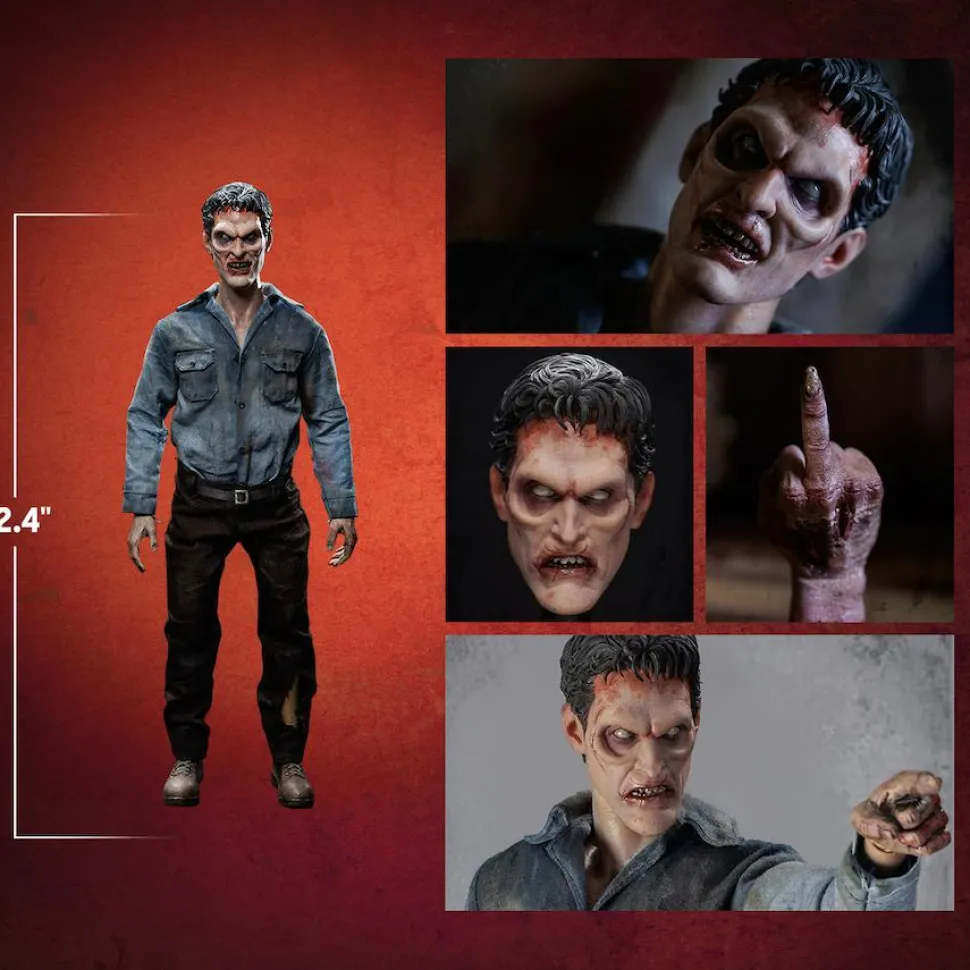 Evil Dead 2: Dead by Dawn - Deadite Ash 1/6th Scale Action Figure