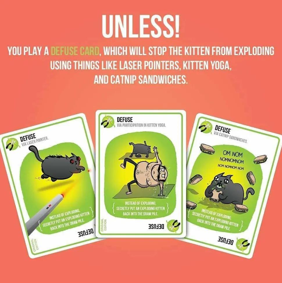 Exploding Kittens - Barking Kittens Card Game Expansion