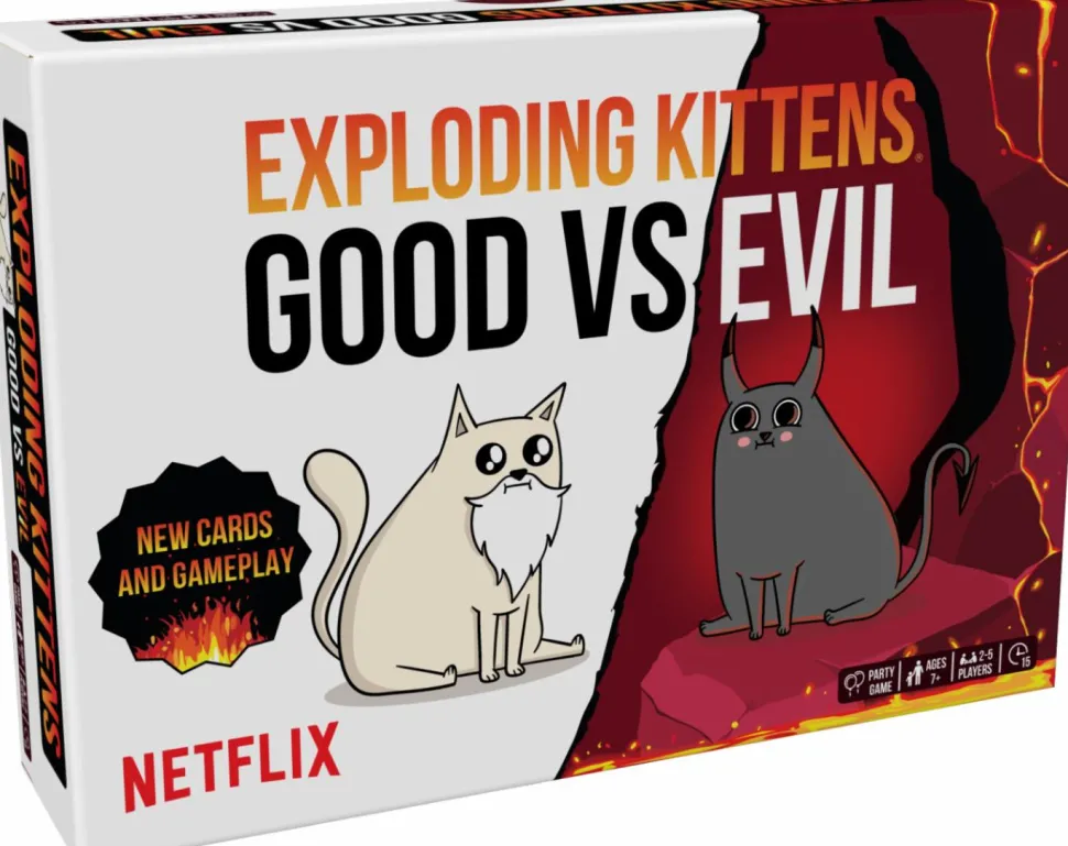 Exploding Kittens - Good vs Evil Card Game Expansion