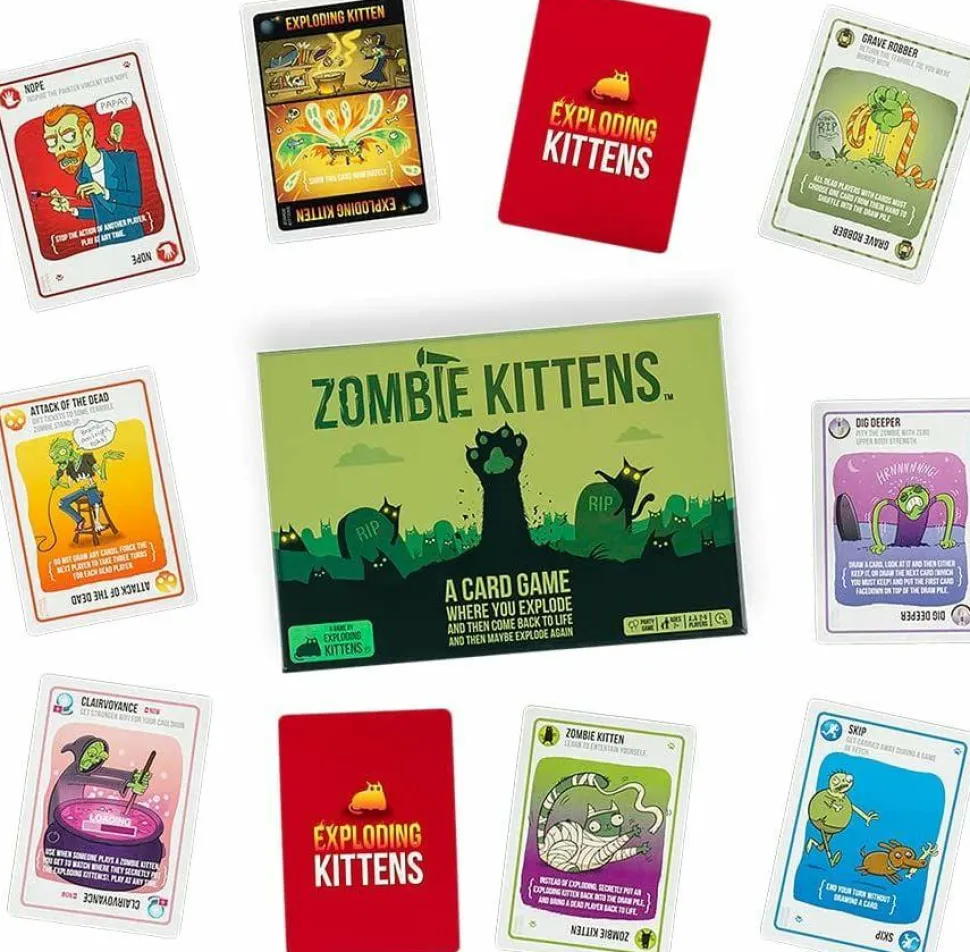 Exploding Kittens - Zombie Kittens Card Game