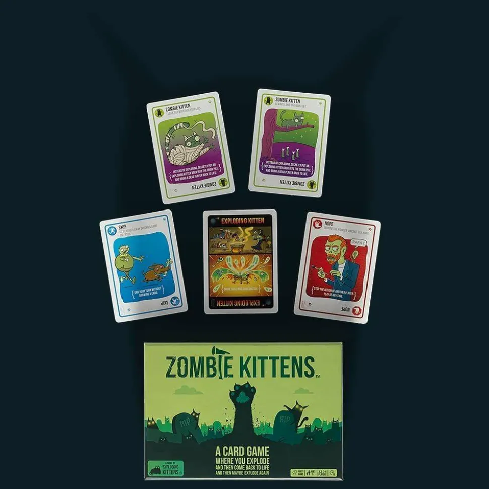 Exploding Kittens - Zombie Kittens Card Game