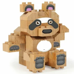 FabBrix - WWF Giant Panda Wooden Brick Set