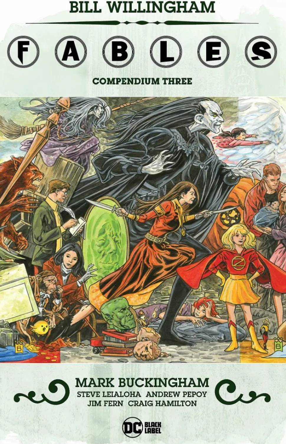 Fables - Compendium Volume 03 DC Black Label Trade Paperback Book