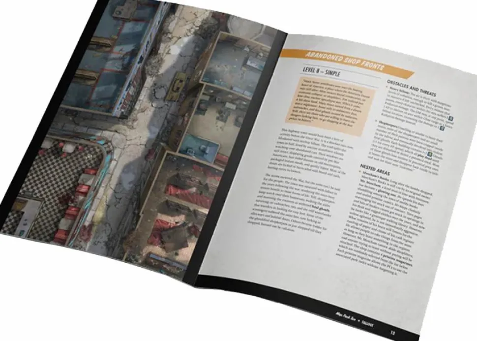 Fallout - The Roleplaying Game: Map Pack 2 Wasteland Locales