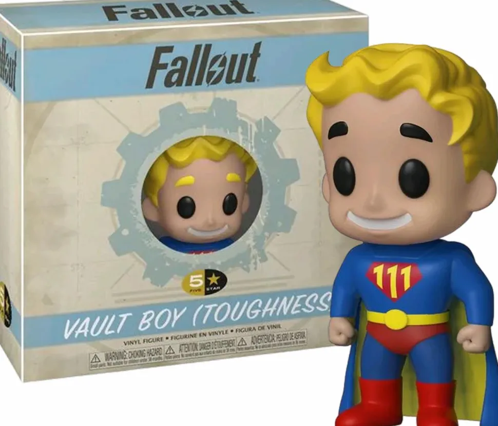 Fallout - Vault Boy (Toughness) 5 Star 4" Vinyl Figure