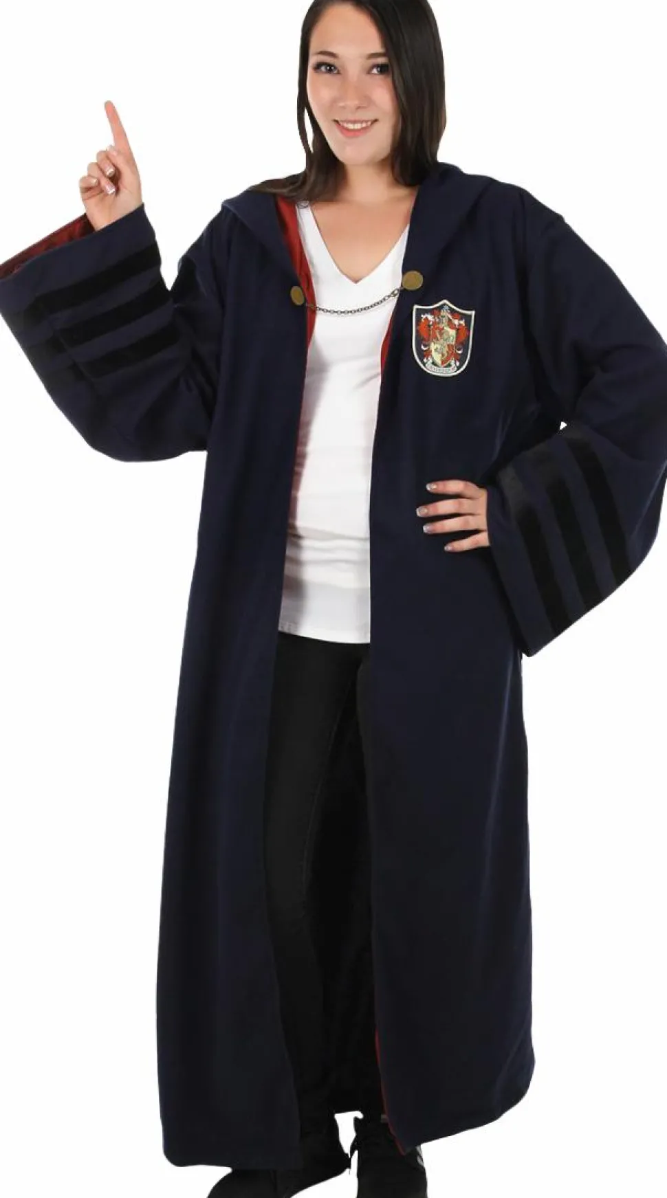 Fantastic Beasts 2: The Crimes of Grindelwald - Gryffindor Vintage Hogwarts Robe Adult Costume Replica (One Size Fits Most)