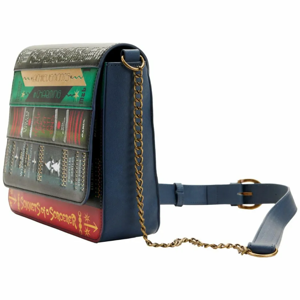 Fantastic Beasts 3: The Secrets of Dumbledore - Magical Books 7” Faux Leather Crossbody Bag
