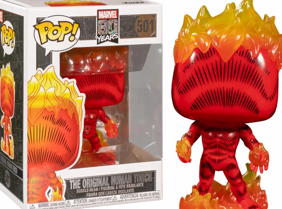 Fantastic Four - Human Torch First Appearance 80th Anniversary Pop! Vinyl Figure