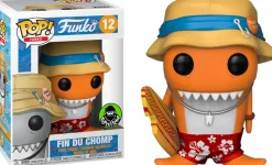 Fantastik Plastik - Fin Du Chomp Orange Pop! Vinyl Figure (Funko Exclusive)