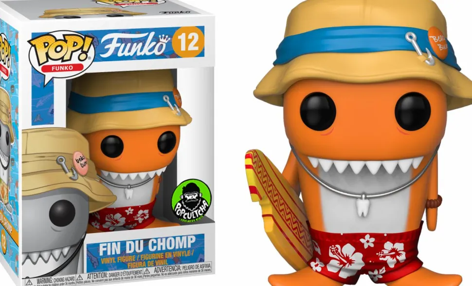 Fantastik Plastik - Fin Du Chomp Orange Pop! Vinyl Figure (Funko Exclusive)