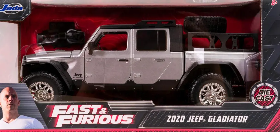 Fast & Furious 9 - 2020 Jeep Gladiator 1/24th Scale Metals Die-Cast Vehicle Replica