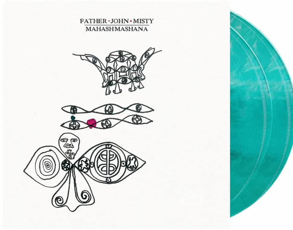 Father John Misty - Mahashmashana 2xLP Vinyl Record (Teal Marble Coloured Vinyl)