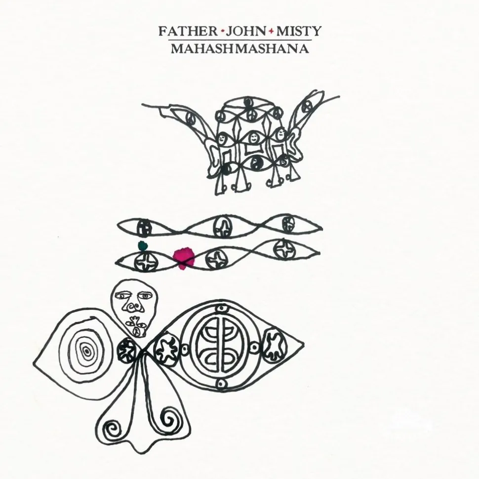 Father John Misty - Mahashmashana 2xLP Vinyl Record (Teal Marble Coloured Vinyl)