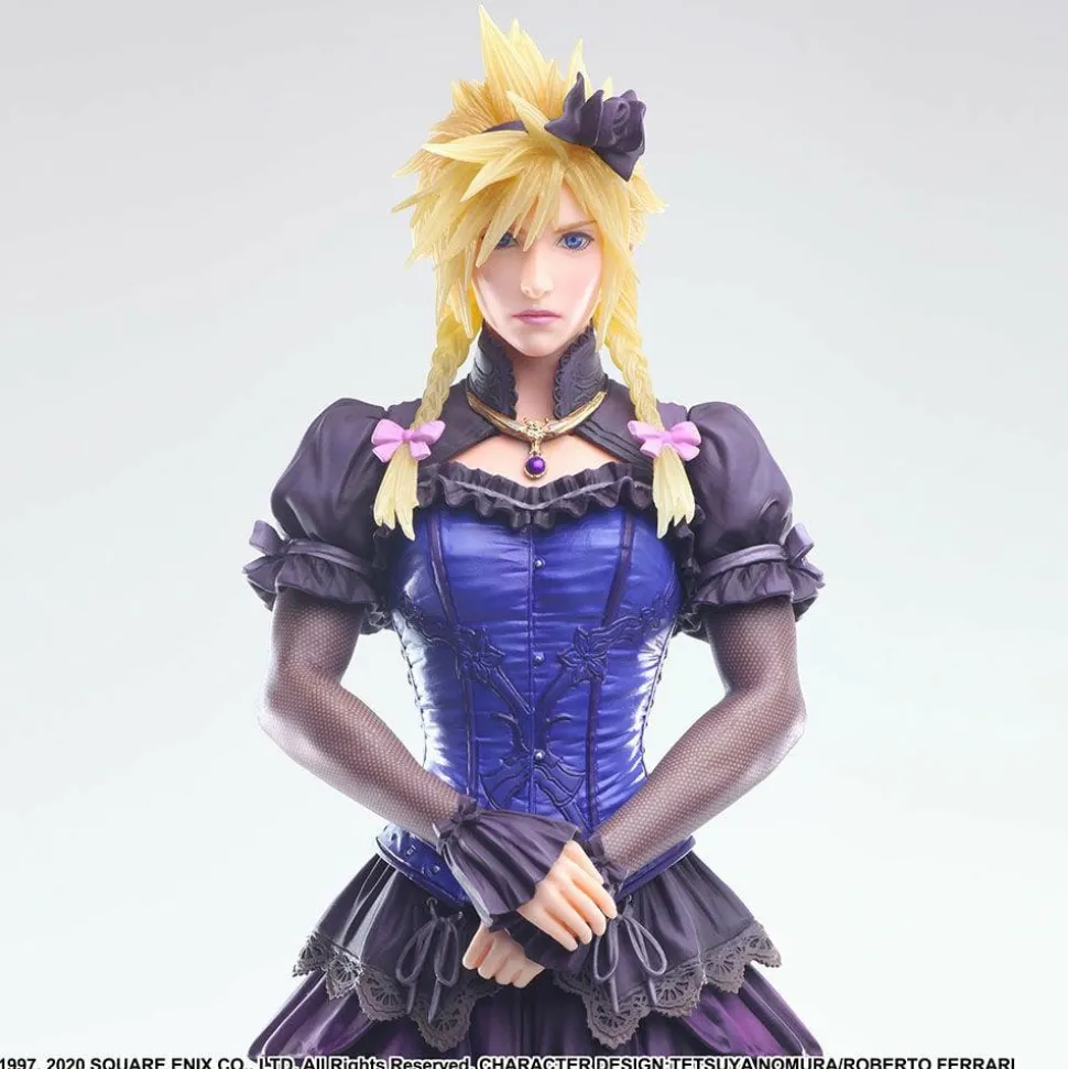 Final Fantasy VII Remake - Cloud Strife in Dress Static Arts 13’” Statue