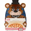 Five Nights at Freddy's - Freddy Fazbear Plush Cosplay Lenticular 11" Faux Leather Mini Backpack