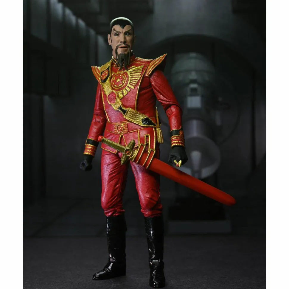 Flash Gordon (1980) - Ming the Merciless (Red Military Version) Ultimate 7" Scale Action Figure