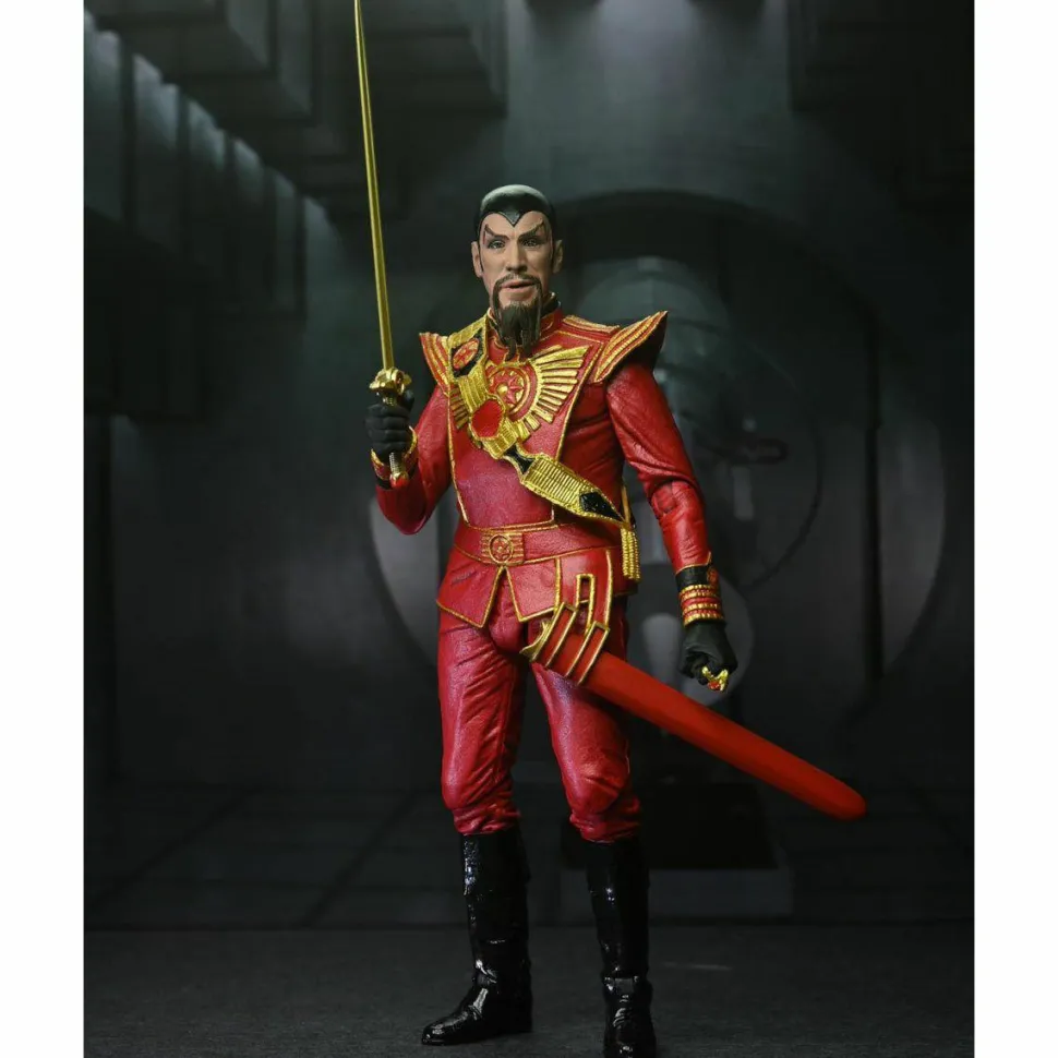 Flash Gordon (1980) - Ming the Merciless (Red Military Version) Ultimate 7" Scale Action Figure