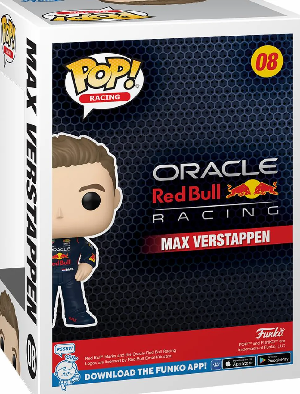 Formula 1 - Max Verstappen with Helmet Pop! Vinyl Figure
