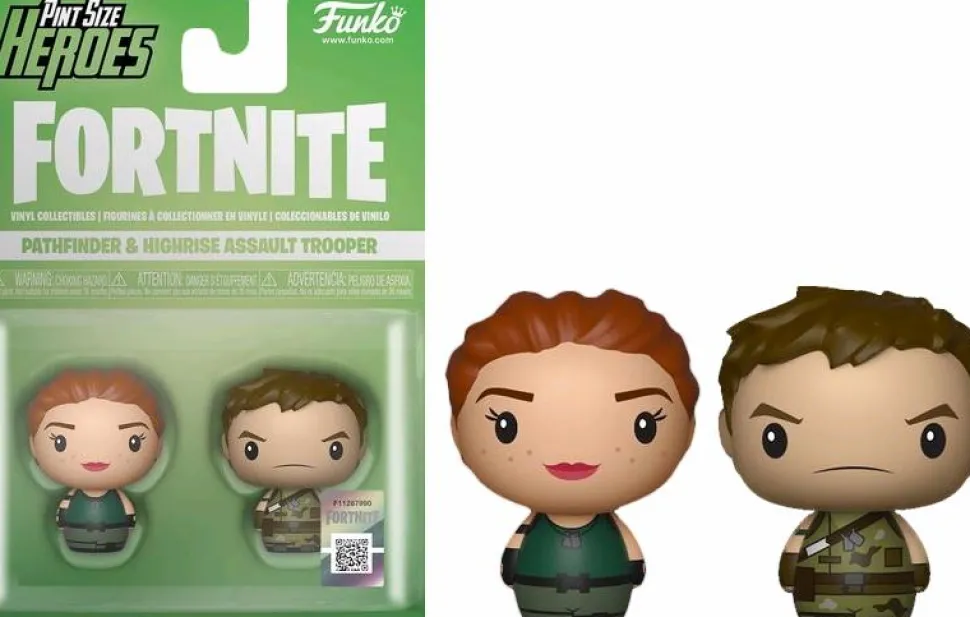 Fortnite - Pathfinder & Highrise Assault Trooper Pint Size Hero 2-pack