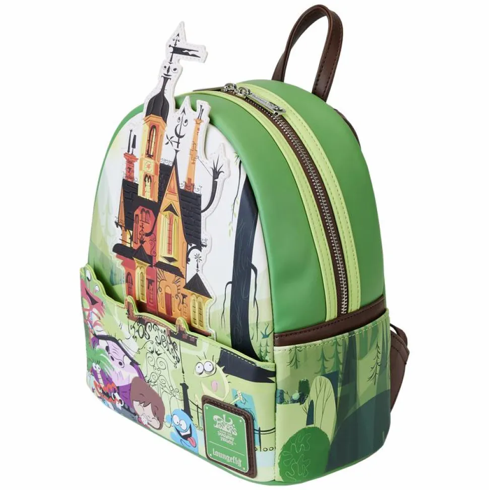 Foster’s Home for Imaginary Friends - House 10” Faux Leather Mini Backpack