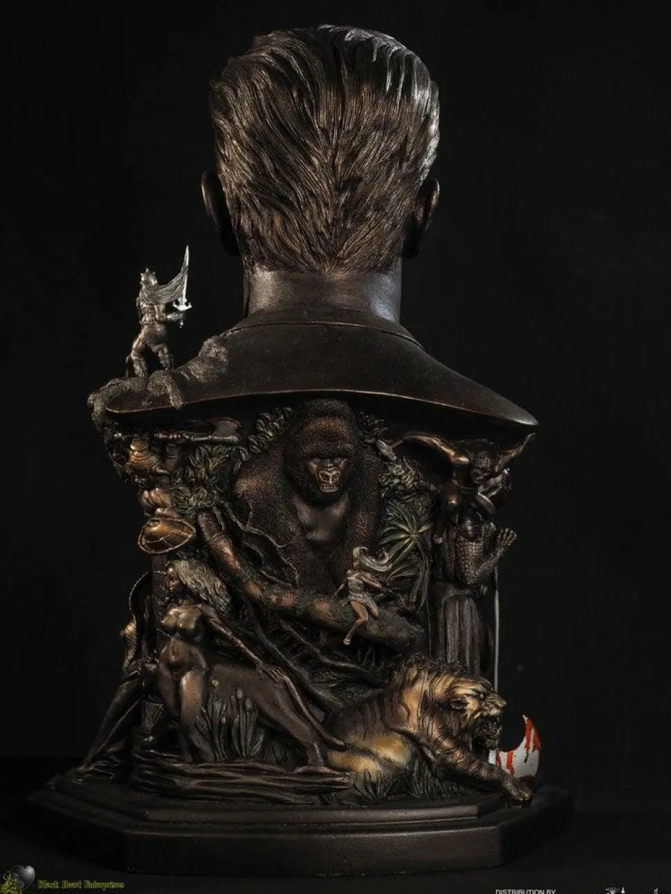 Frank Frazetta - Frank Frazetta Tribute Faux Bronze 1:1 Scale Life-Size Bust