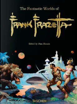 Frank Frazetta - The Fantastic Worlds of Frank Frazetta Taschen 40th Anniversary Hardcover Book