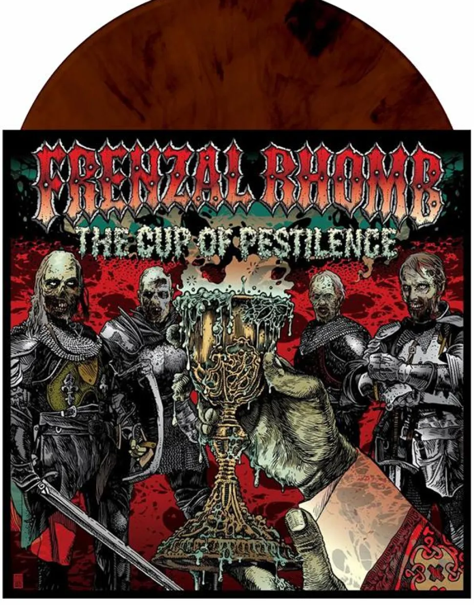 Frenzal Rhomb - The Cup of Pestilence LP Vinyl Record (Brown Coloured Vinyl)