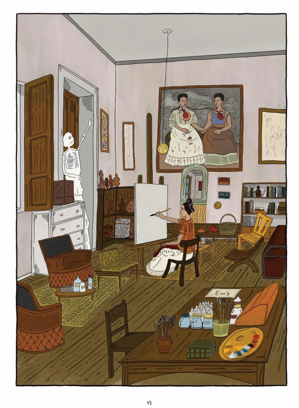 Frida Kahlo: Her Life, Her Work, Her Home by Francisco De La Mora Art Masters Hardcover Book