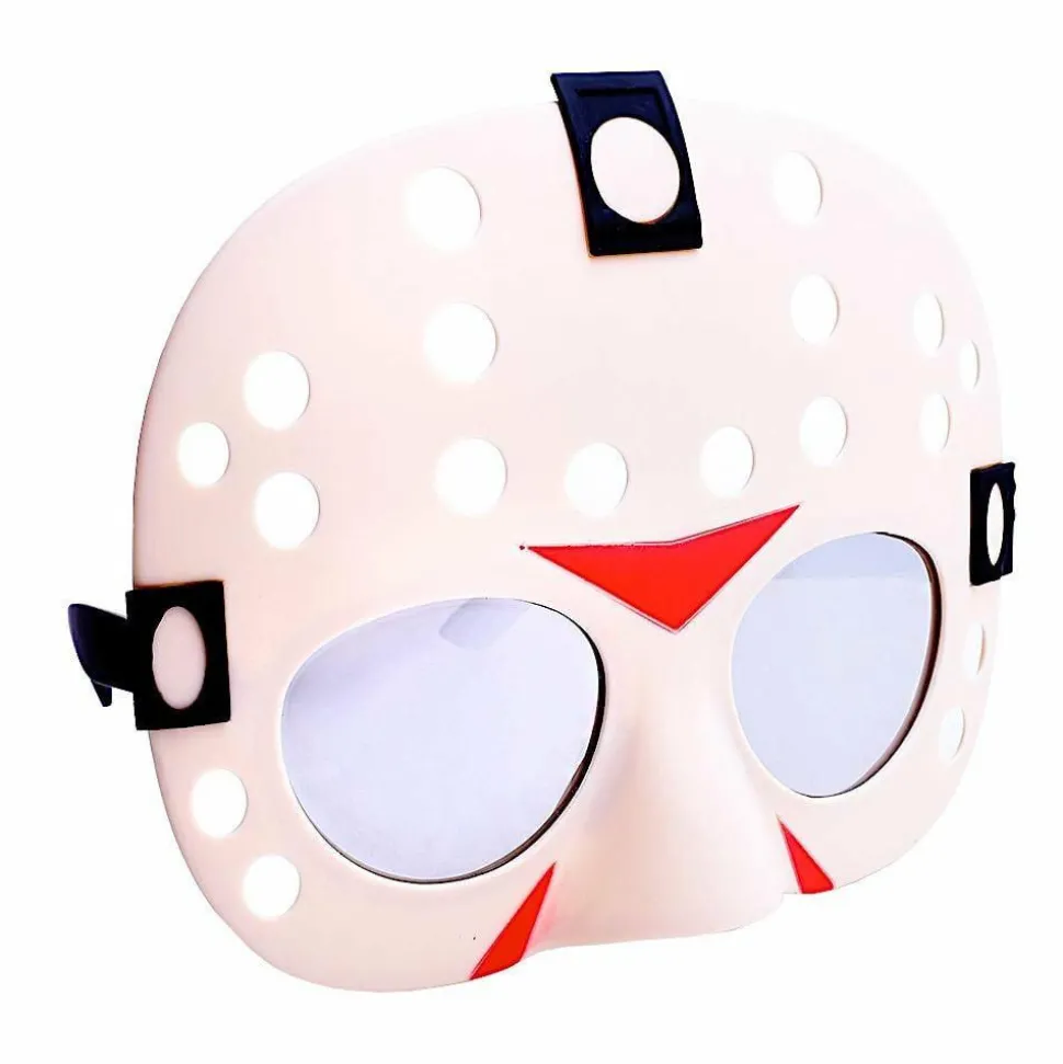 Friday the 13th - Jason Voorhees Sun-Staches Sunglasses (One Size)