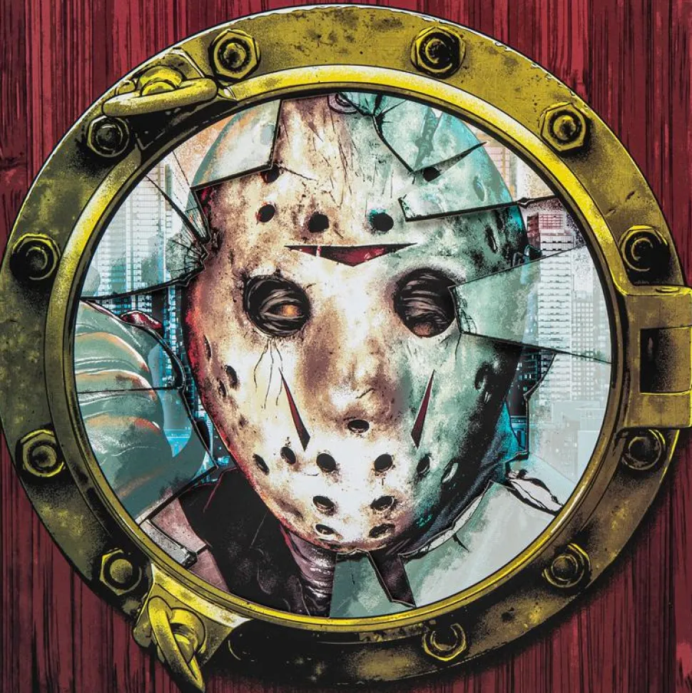 Friday the 13th Part VIII: Jason Takes Manhattan - Original Motion Picture Score by Fred Mollin 2xLP Vinyl Record ("Sewer Sludge" Coloured Vinyl)