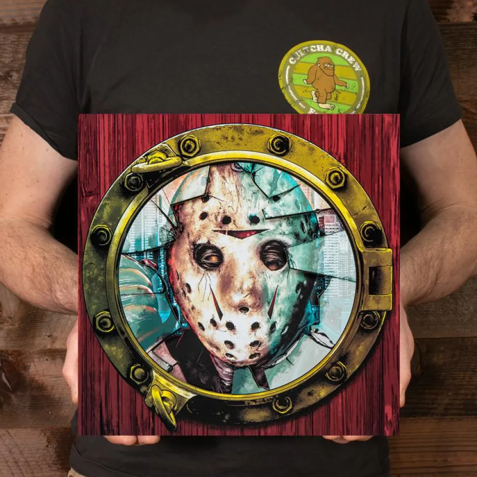 Friday the 13th Part VIII: Jason Takes Manhattan - Original Motion Picture Score by Fred Mollin 2xLP Vinyl Record ("Sewer Sludge" Coloured Vinyl)