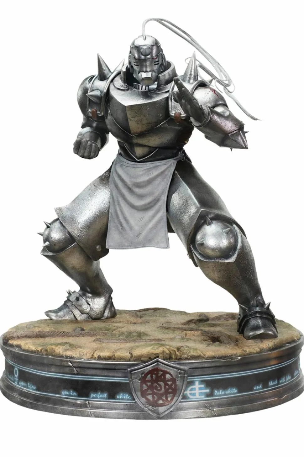 Fullmetal Alchemist: Brotherhood - Alphonse Elric Silver Variant 22” Statue