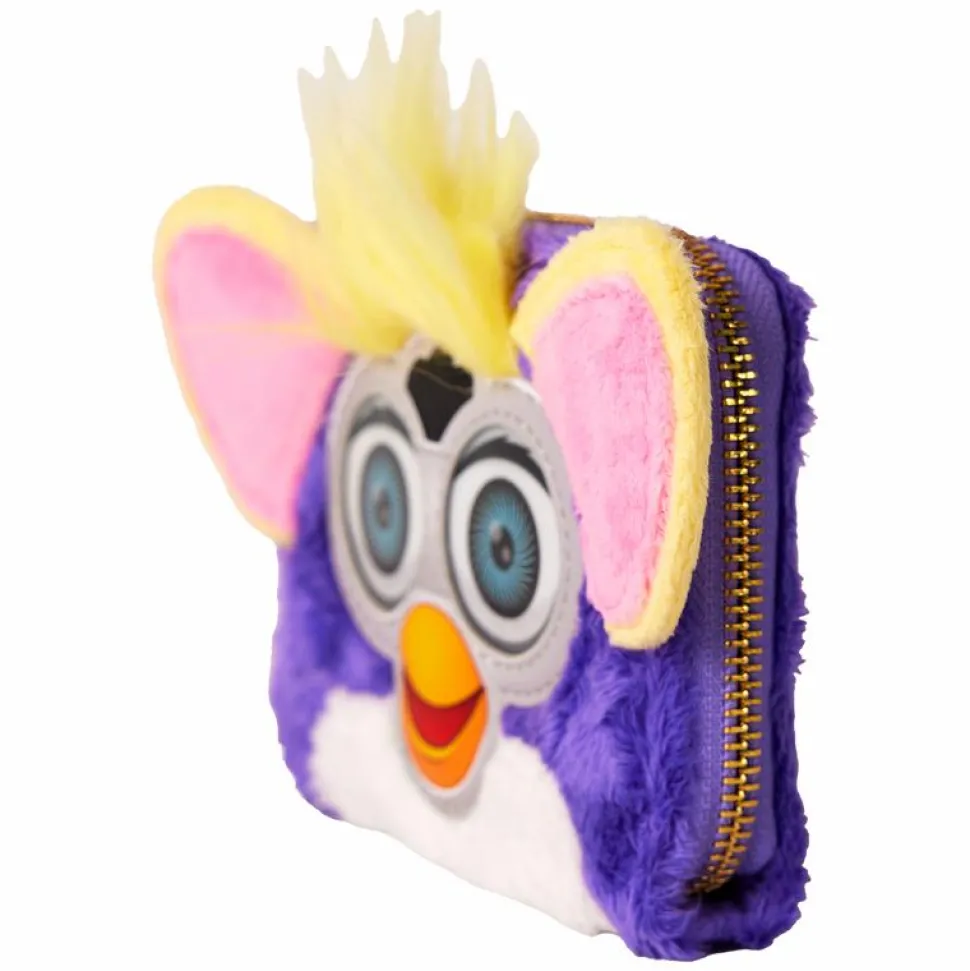 Furby - Plush Cosplay Lenticular 4" Faux Leather Zip-Around Wallet
