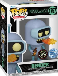 Futurama - Bender with Fire Breath Pop! Vinyl Figure