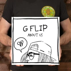 G Flip - About Us LP Vinyl Record (White Coloured Vinyl)