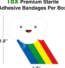 GAMAGO - Rainbow Bandages (18 Pieces)