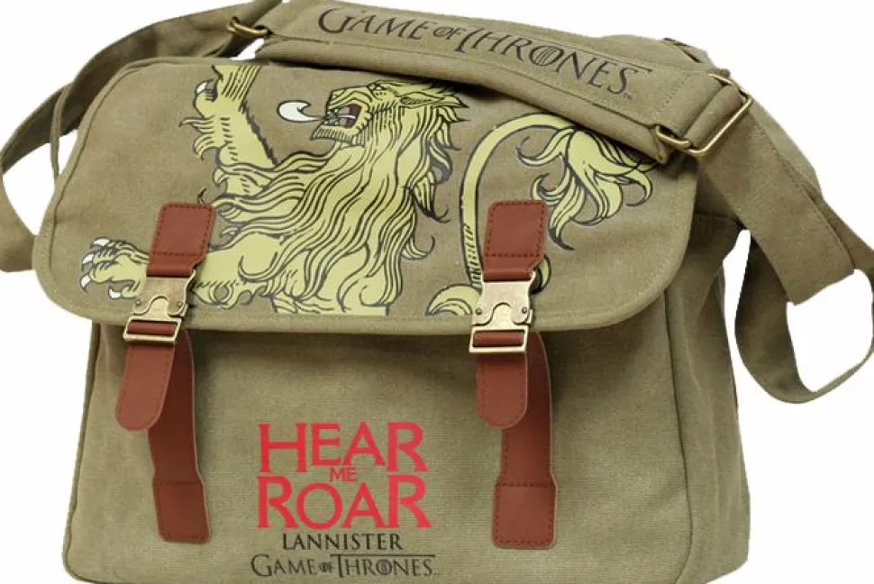 Game of Thrones - Lannister Sigil Canvas Messenger Bag