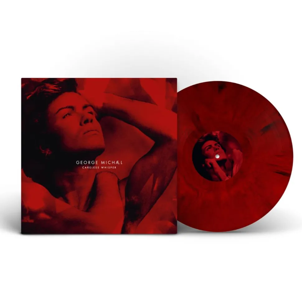 George Michael - Careless Whisper 12” Single Vinyl Record (Red Marble Coloured Vinyl)