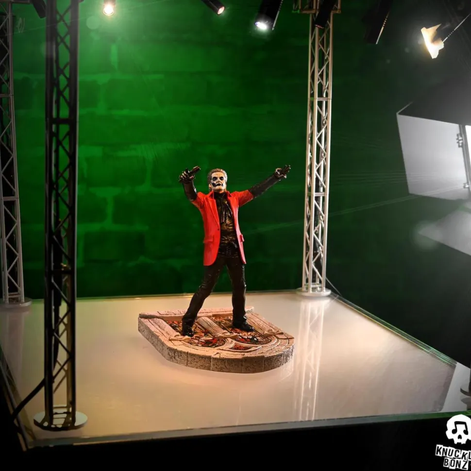 Ghost - Papa Emeritus IV (Red Jacket) Rock Iconz 1/9th Scale Statue