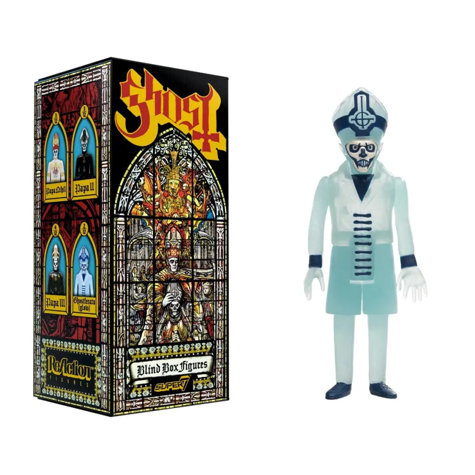 Ghost - Wave 01 Blind Box ReAction 3.75" Action Figure (Display of 12)