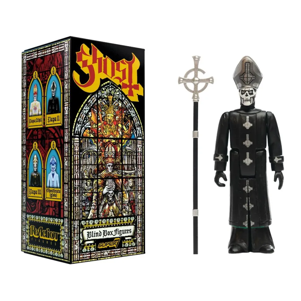 Ghost - Wave 01 Blind Box ReAction 3.75" Action Figure (Display of 12)